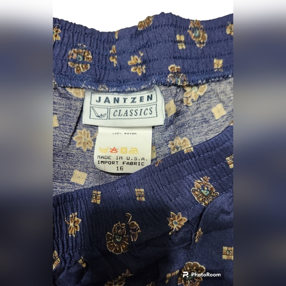 Jantzen Classics Casual Pants, sz 16, NWT - Picture 4 of 4